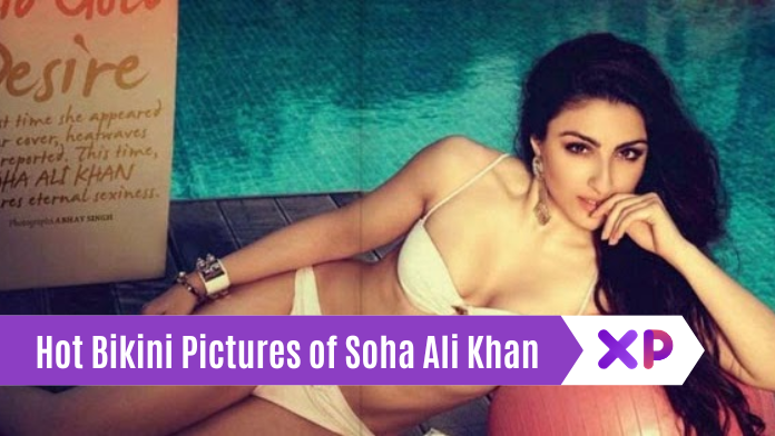 Hot Bikini Pictures of Soha Ali Khan