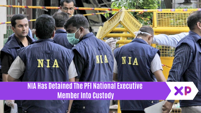 NIA Has Detained The PFI National Executive Member Into Custody!