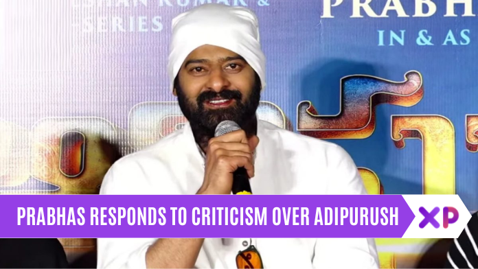 Prabhas Responds To Criticism Over Adipurush: Three Remarks Given By The Actor At The Film's 3 D Teaser Release!