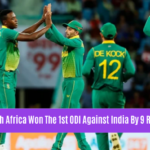 South Africa Won The 1st ODI Against India By 9 Runs