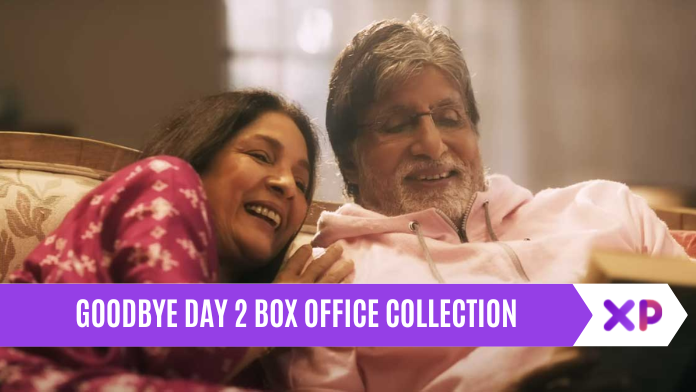 Goodbye Day 2 Box Office Collection