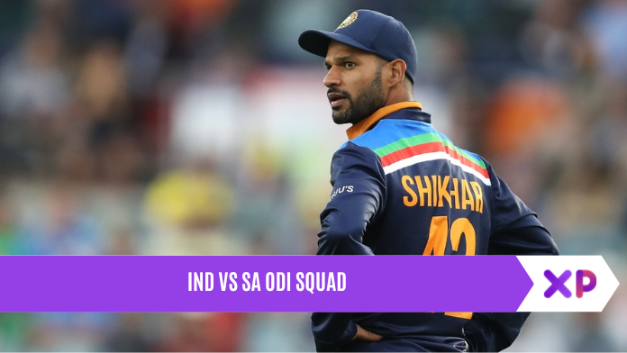 IND vs SA ODI Squad