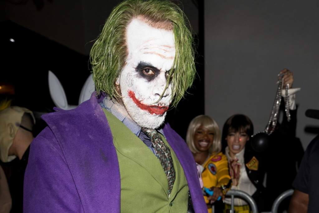 Diddy's Halloween Costume as The Joker Is Unrecognisable.