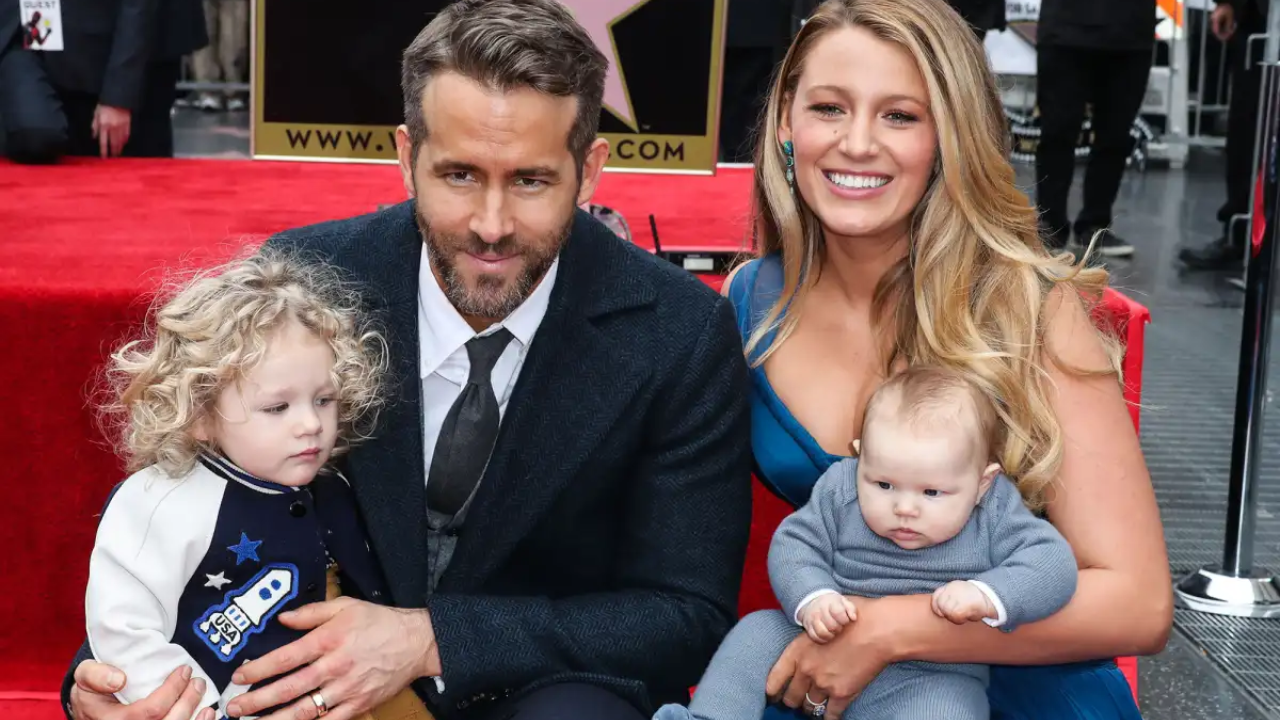 Ryan Reynolds' wife and kids