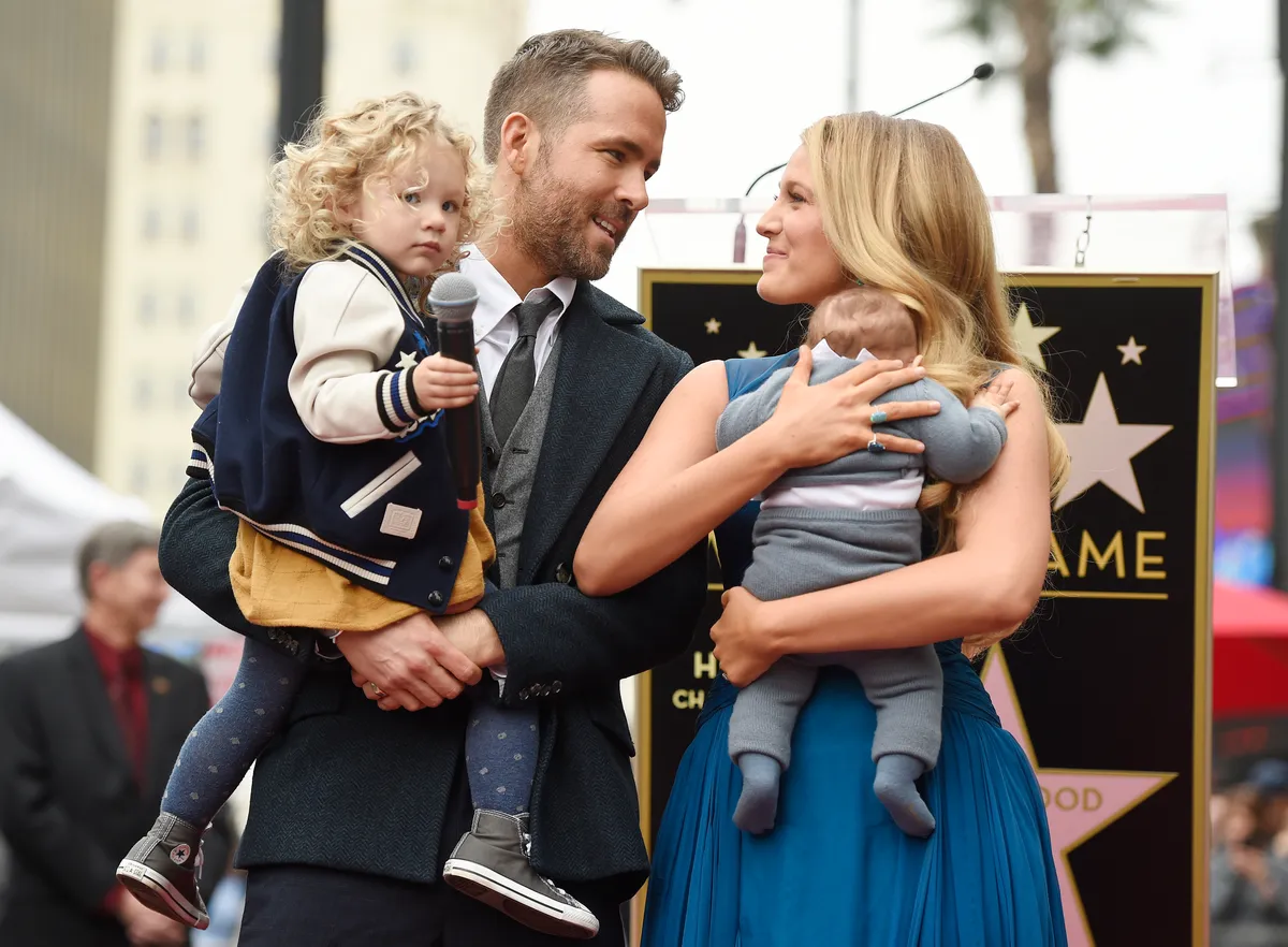  Ryan Reynolds' wife and kids