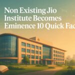 Non Existing Jio Institute Becomes Eminence 10 Quick Facts