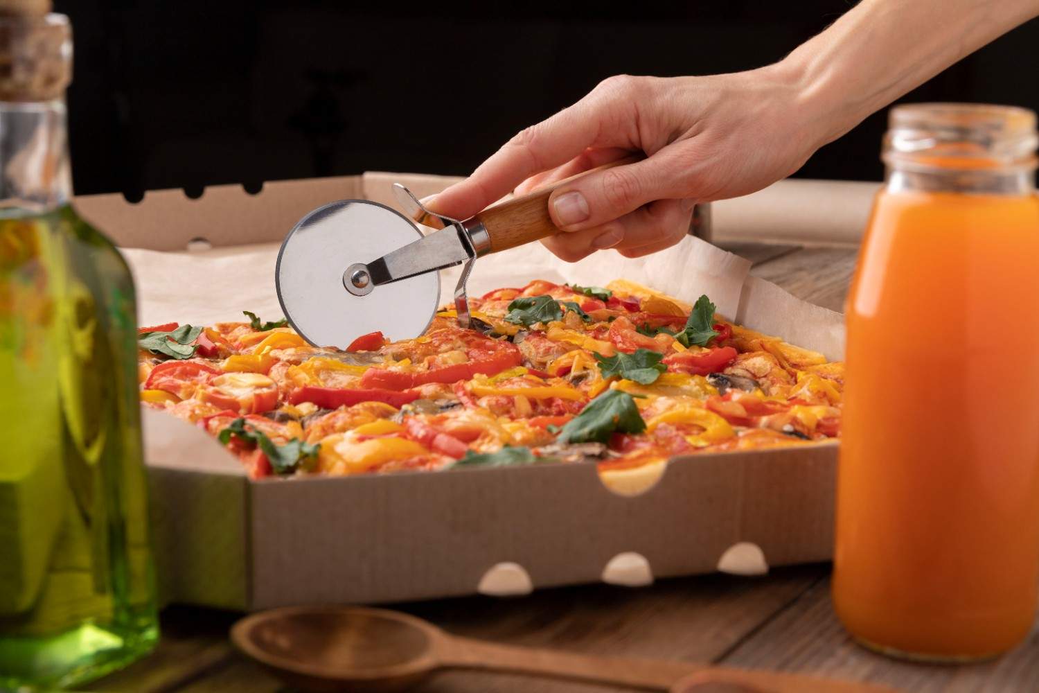 Eat refrigerated pizza within 3–4 days.