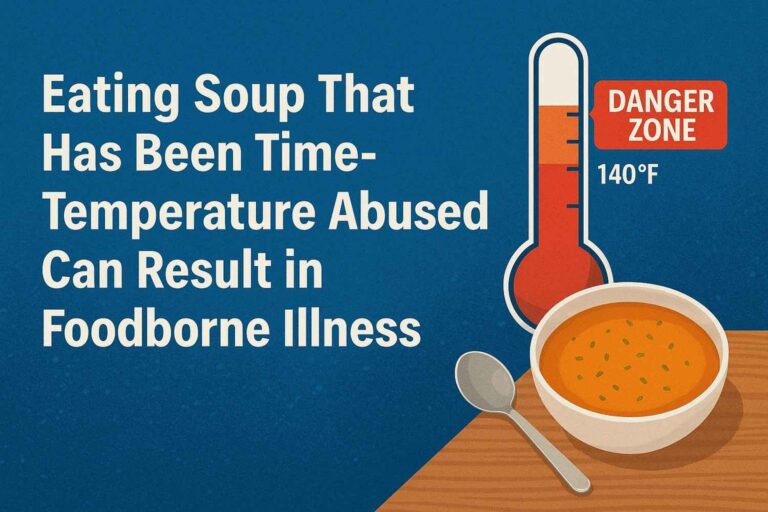 Eating Soup That Has Been Time-Temperature Abused Can Result in Foodborne Illness — Here’s What You Need to Know