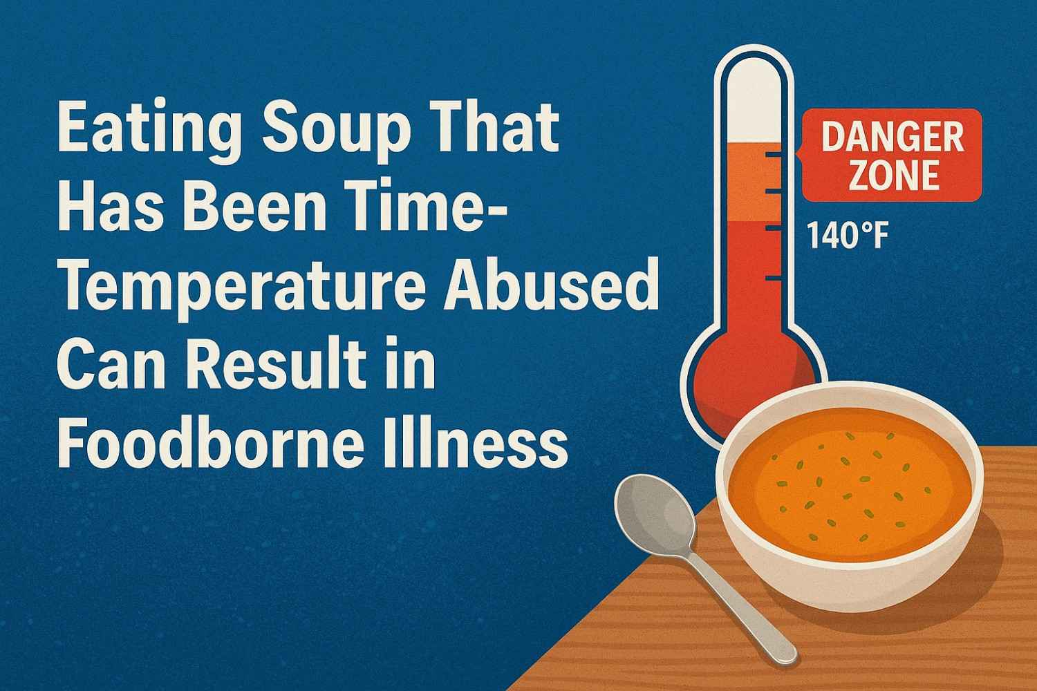 Eating Soup That Has Been Time-Temperature Abused Can Result in Foodborne Illness