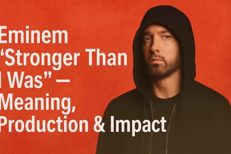 Eminem “Stronger Than I Was”: What Makes This MMLP2 Ballad Stick?