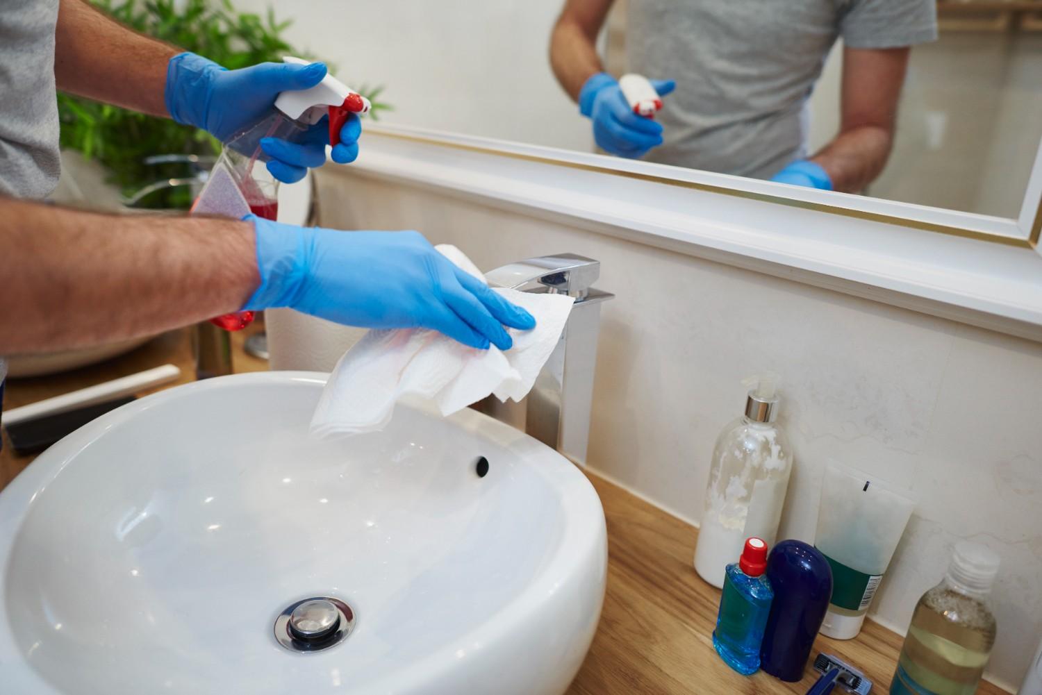 First Things First Clean and Sanitize the Sinks and Surfaces