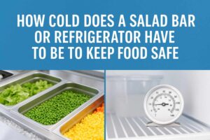 How Cold Does a Salad Bar or Refrigerator Have to Be to Keep Food Safe?