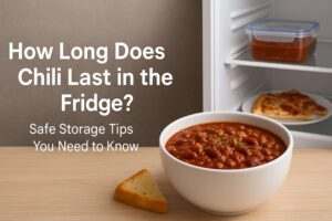 How Long Does Chili Last in the Fridge? Safe Storage Tips You Need to Know