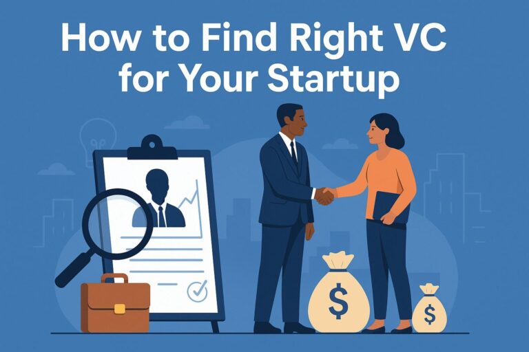 How to Find Right VC for Your Startup: A Step-by-Step Guide