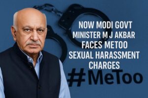Now Modi Govt Minister M J Akbar Faces MeToo Sexual Harassment Charges
