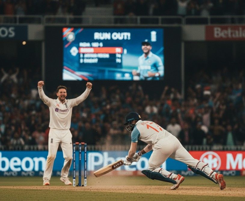 Rishabh Pant’s Run-out — “Biggest Turning Point
