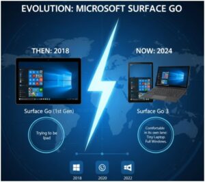 How Has the Surface Go Line Evolved Since Then?