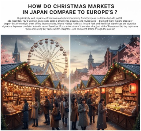 How Do Christmas Markets in Japan Compare to Europe’s?