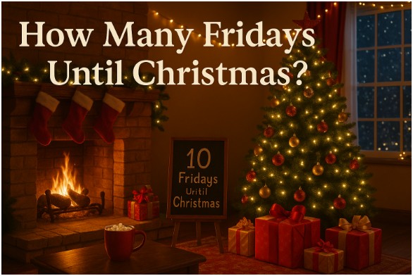 how many fridays until christmas