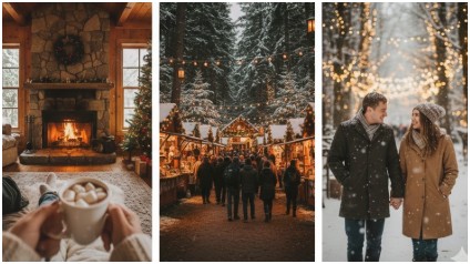 How Have Books Captured the Magic of Christmas in the Woods?