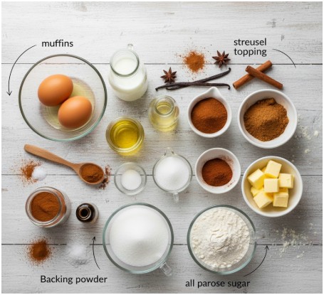 What Ingredients Do You Need for Cinnamon Muffins?