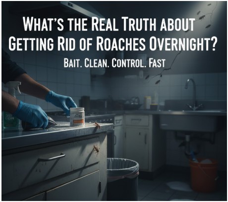 What’s the Real Truth About Getting Rid of Roaches Overnight?