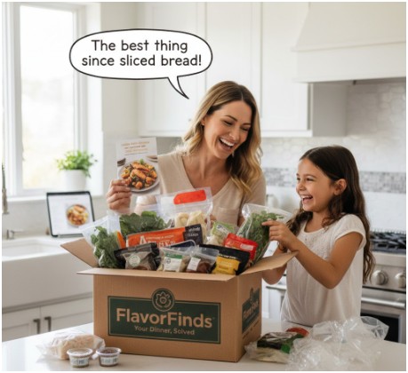 A meal delivery service subscription- Gifts for Busy Moms