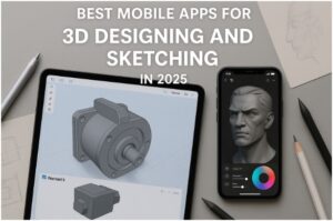 Best Mobile Apps for 3D Designing and Sketching