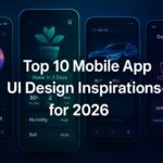 Top 10 Mobile App UI Design Inspirations for 2026