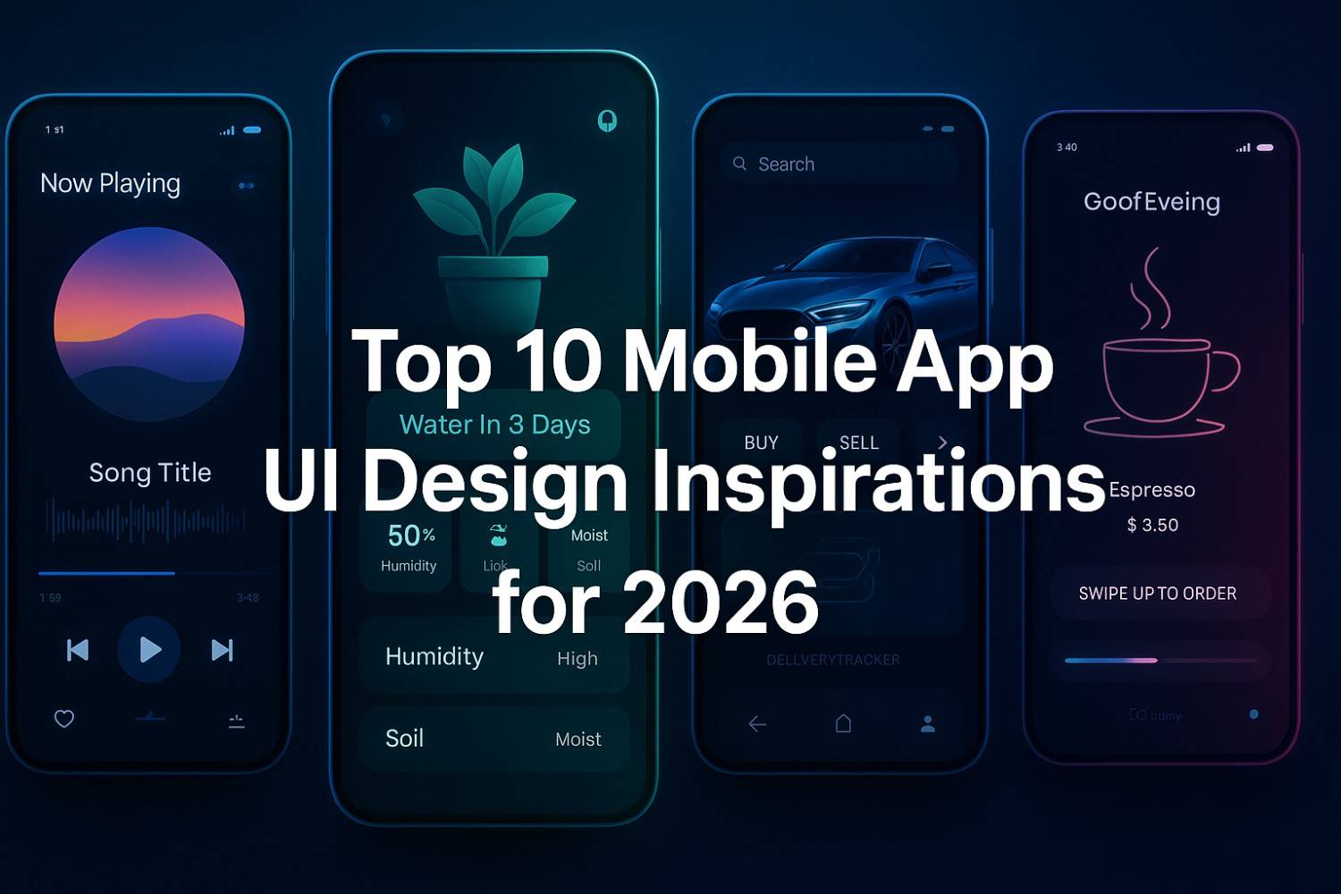 Top 10 Mobile App UI Design Inspirations for 2026