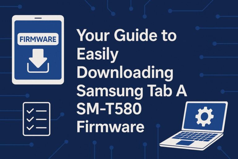 Your Guide to Easily Downloading Samsung Tab A SM-T580 Firmware: Step-by-Step Instructions!