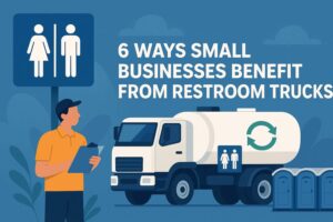 6 Ways Small Businesses Benefit from Restroom Trucks
