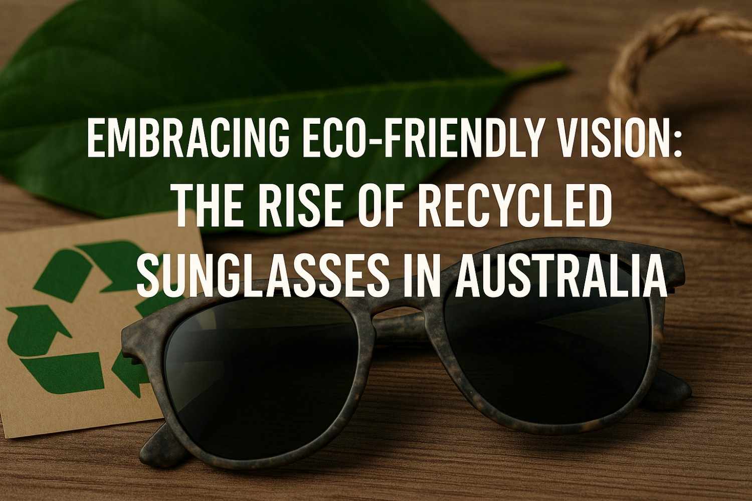 Embracing Eco-Friendly Vision The Rise of Recycled Sunglasses in Australia